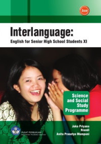 Image of INTERLANGUAGE:ENGLISH FOR SENIOR HIGH SCHOOL XI