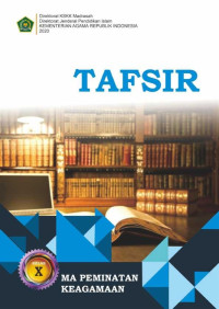 Image of TAFSIR Madrasah Aliyah Kelas X Peminatan Keagamaan