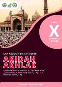 Image of UKBM AKIDAH AKHLAK KELAS X SEMESTER GENAP