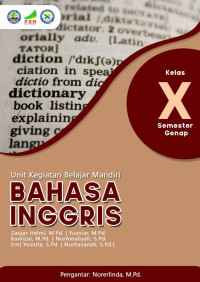 Image of UKBM BAHASA INGGRIS KELAS X SEMESTER GENAP