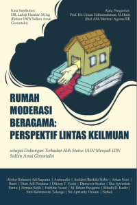 Image of Rumah Moderasi Beragama:Perspektif Lintas Keilmuan
